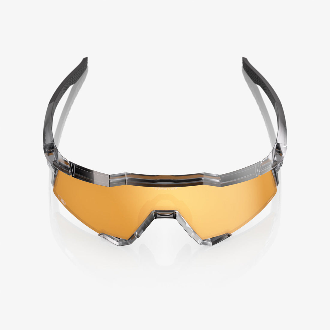 100% SPEEDCRAFT MLB Authentic Polished Translucent Grey - HiPER 24K Gold Mirror Lens