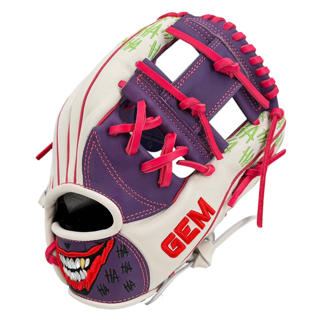 Gem Gloves Baseball Fielding Glove - GEM087 Joker 2.0 White