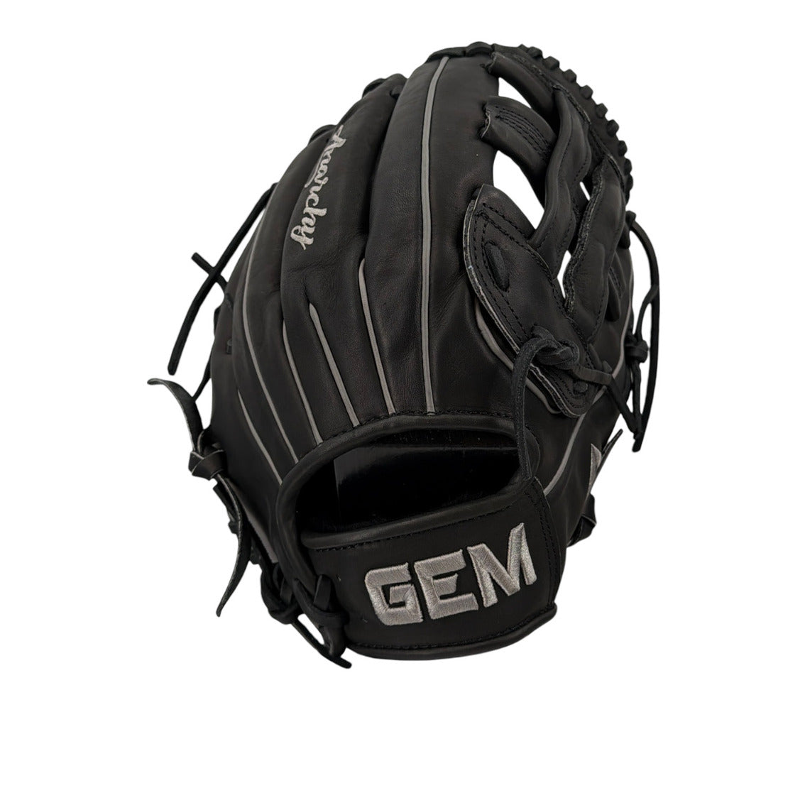 Anarchy x Gem Gloves Softball Fielding Glove- GEM133 Stealth