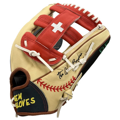 Gem Gloves Softball Fielding Glove - GEM075 The Great Bambino