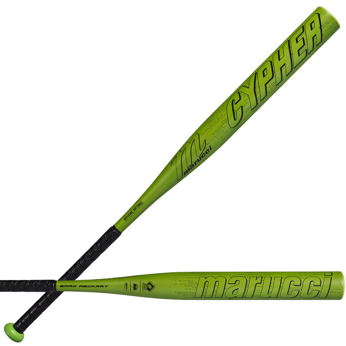 2026 Marucci Cypher V2 Brad Reckart 12.75" 1PC Loaded Senior Slowpitch Softball Bat: MSPCG1LSBR