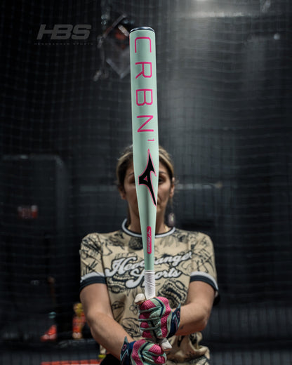 2026 Mizuno F25 CRBN1 Limited Edition Fastpitch Softball Bat: -10 & -9
