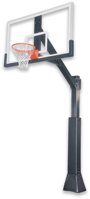 Ironclad HIL664-XXL In Ground Fixed Height Basketball Hoop