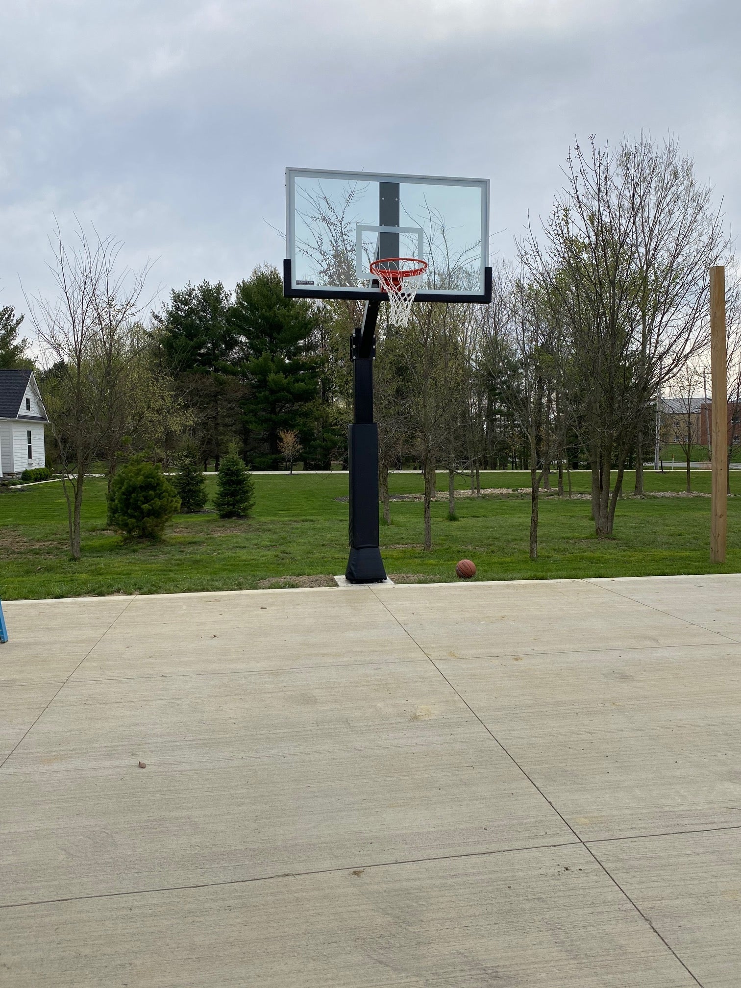 Ironclad HIL664-XXL In Ground Fixed Height Basketball Hoop