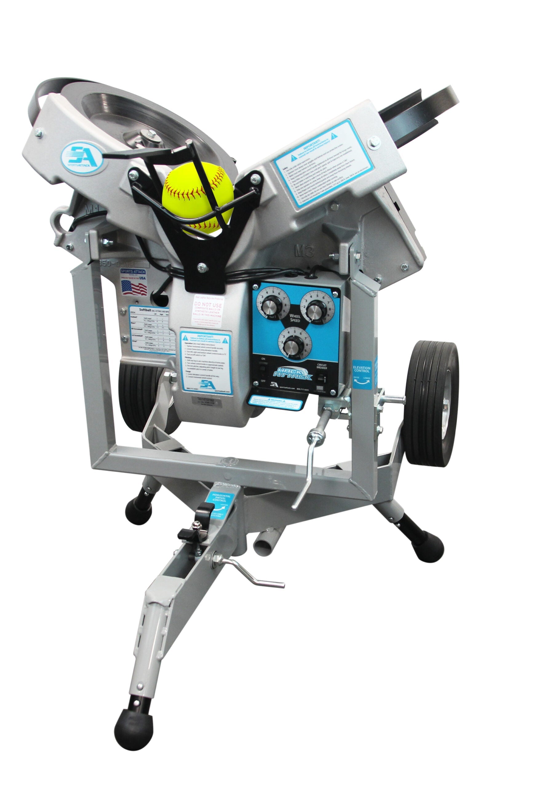 Hack Attack SOFTBALL Pitching Machine by Sports Attack
