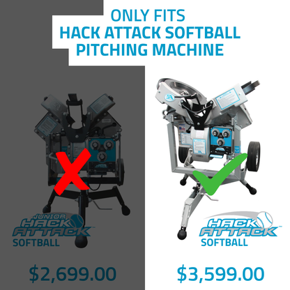 Softball - Timing Chutes™ for Hack Attack Pitching Machines