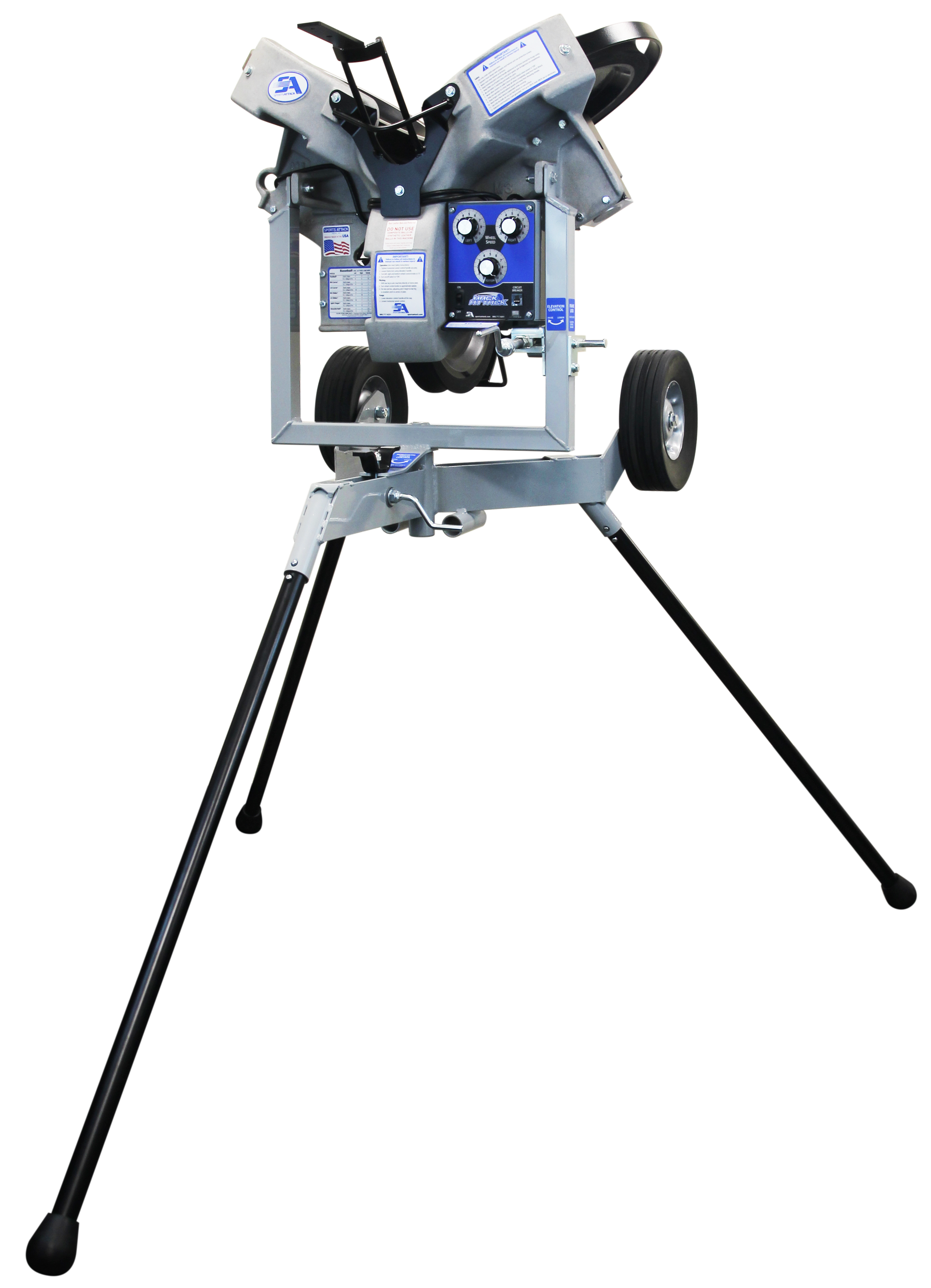 Hack Attack Baseball Pitching Machine by Sports Attack
