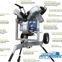 Hack Attack Baseball Pitching Machine by Sports Attack