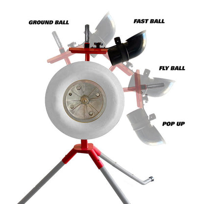 Heater Sports Blaze Combo Pitching Machine