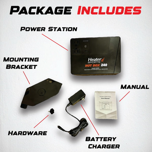 Heater Sports Hot Box 240 Portable Power Station