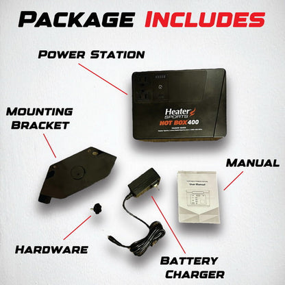 Heater Sports Hot Box 400 Portable Power Station