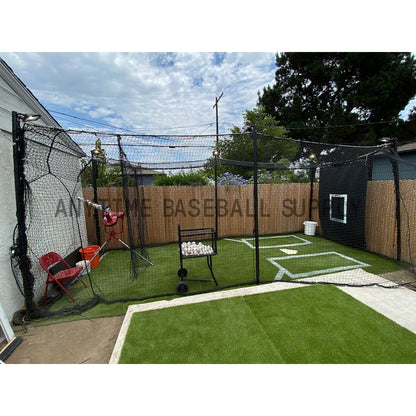 Heater Pro Real Curveball Pitching Machine with Ball Feeder
