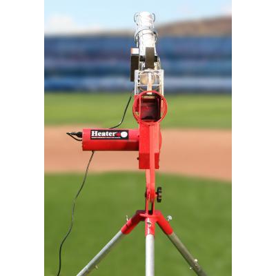Heater Pro Real Curveball Pitching Machine with Ball Feeder