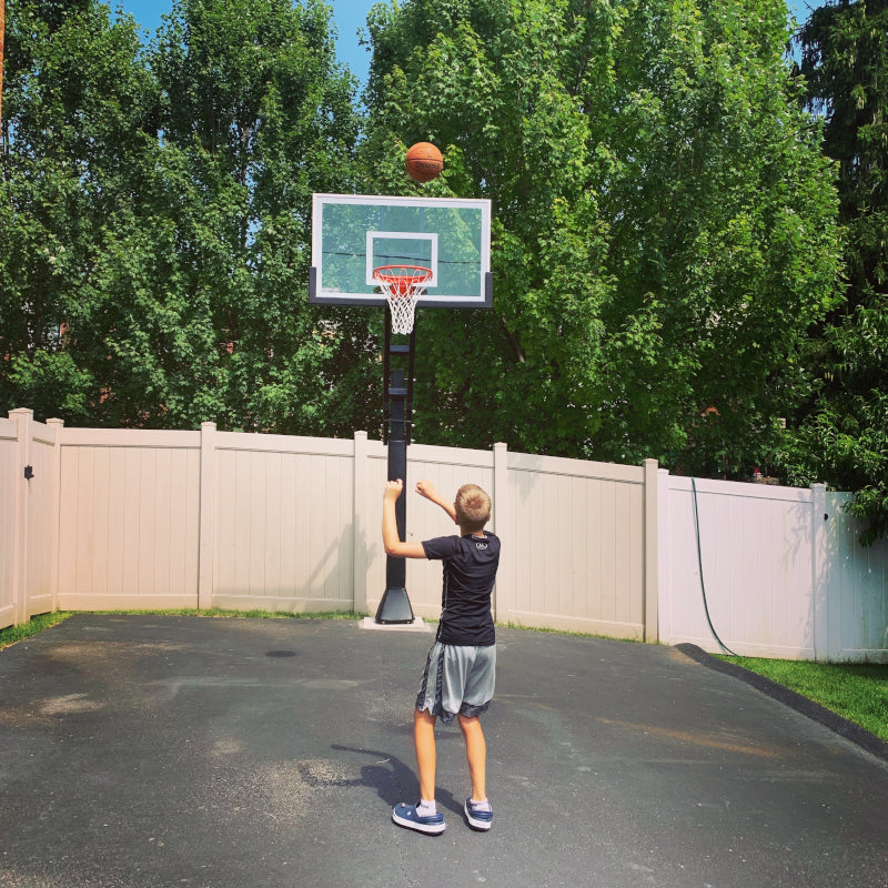 Ironclad TPT554-LG In Ground Adjustable Basketball Hoop