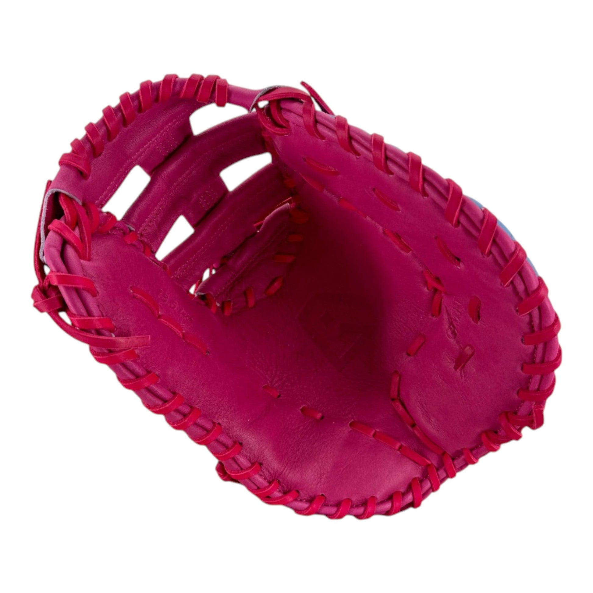 Gem Gloves Game-Ready Softball First Base Mitt/Glove - GEM141 BubbleGum