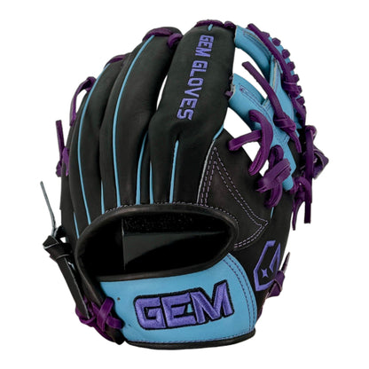 Gem Gloves Average Dudes Signature Model Baseball Fielding Glove - GEM144 Purple Reign