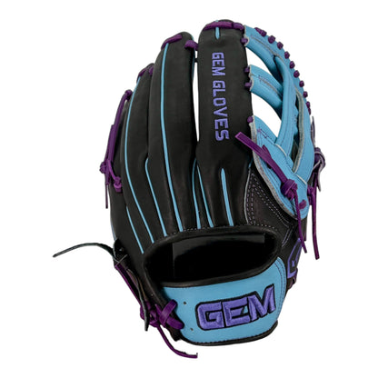 Gem Gloves Average Dudes Signature Model Softball Fielding Glove - GEM144 Purple Reign