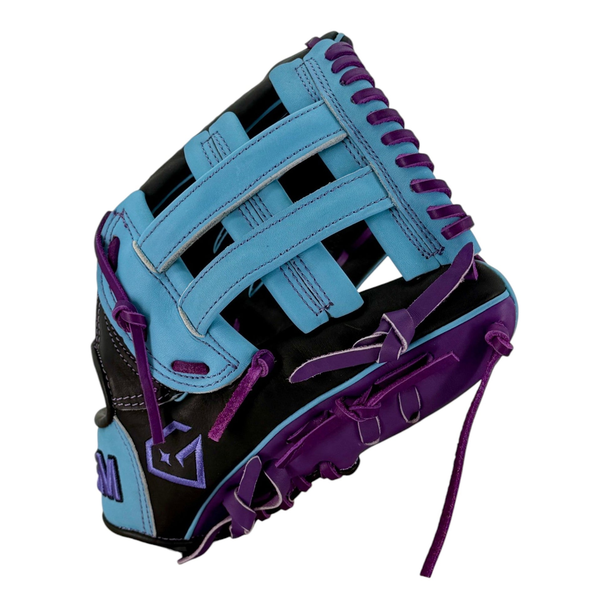 Gem Gloves Average Dudes Signature Model Softball Fielding Glove - GEM144 Purple Reign
