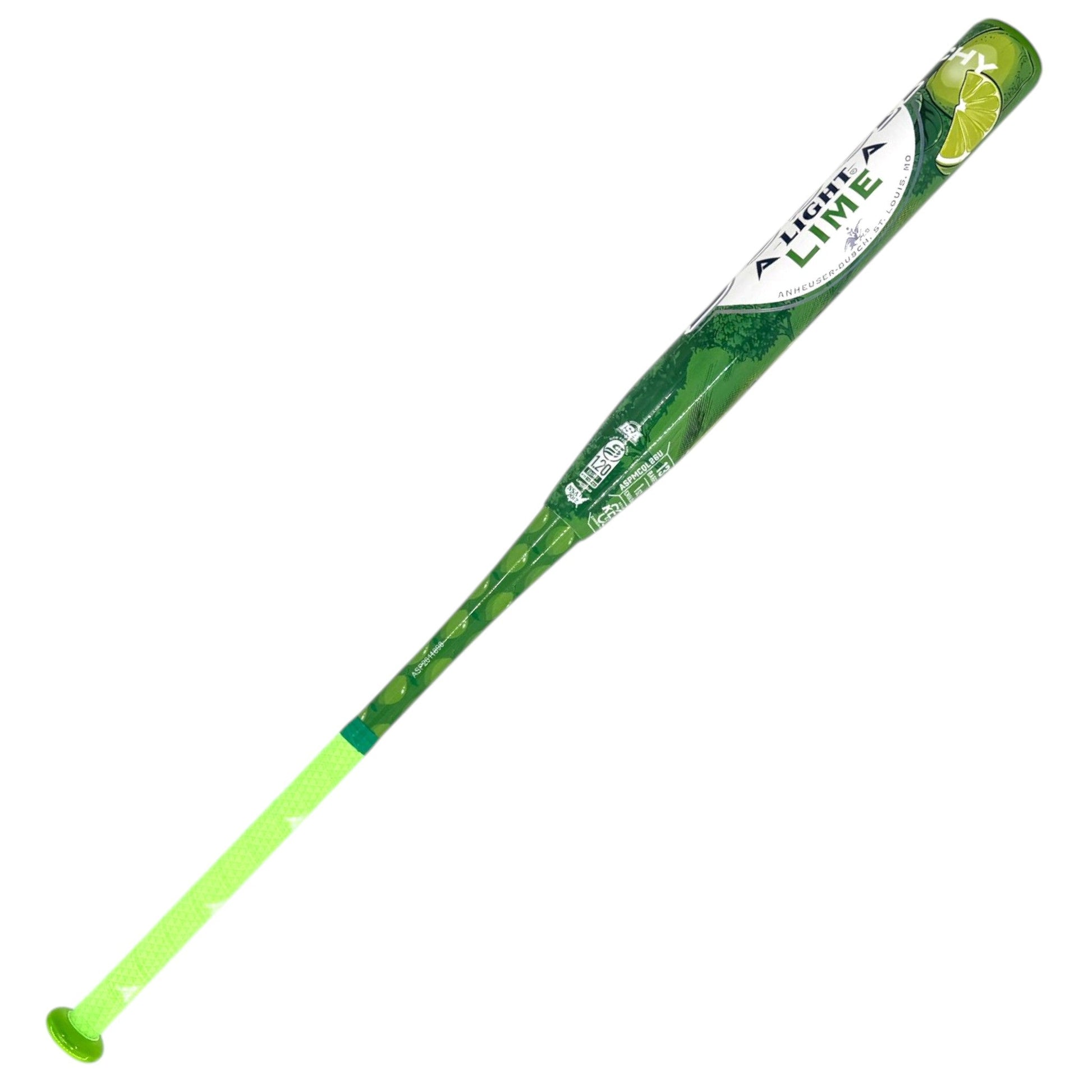 2026 Anarchy Busch Lime 2-Piece End Loaded USSSA Slowpitch Softball Bat ASPMCQL26U