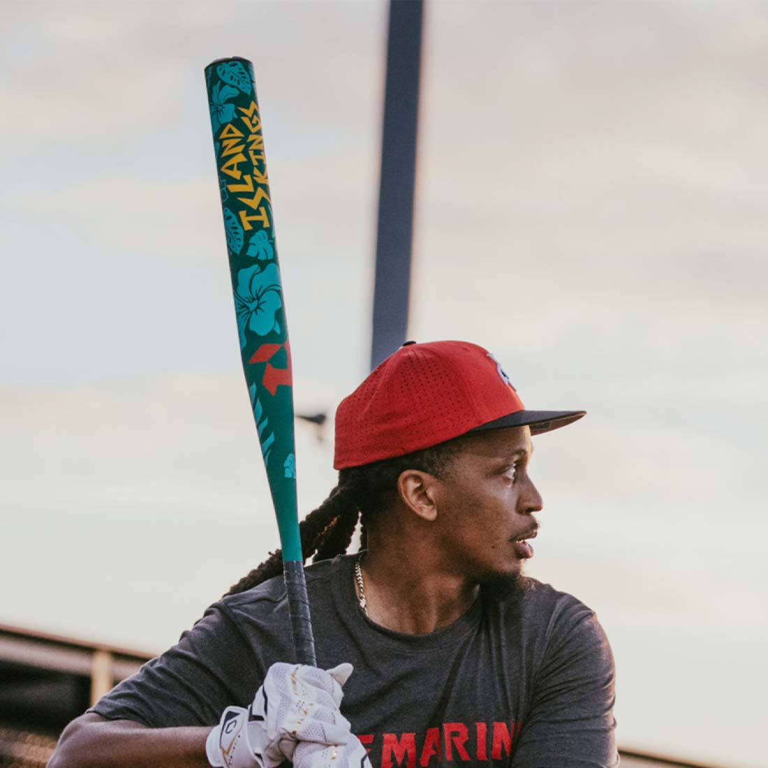 2027 DeMarini Island Kings 1PC 13" End Loaded USSSA Slowpitch Softball Bat: WBD2689010