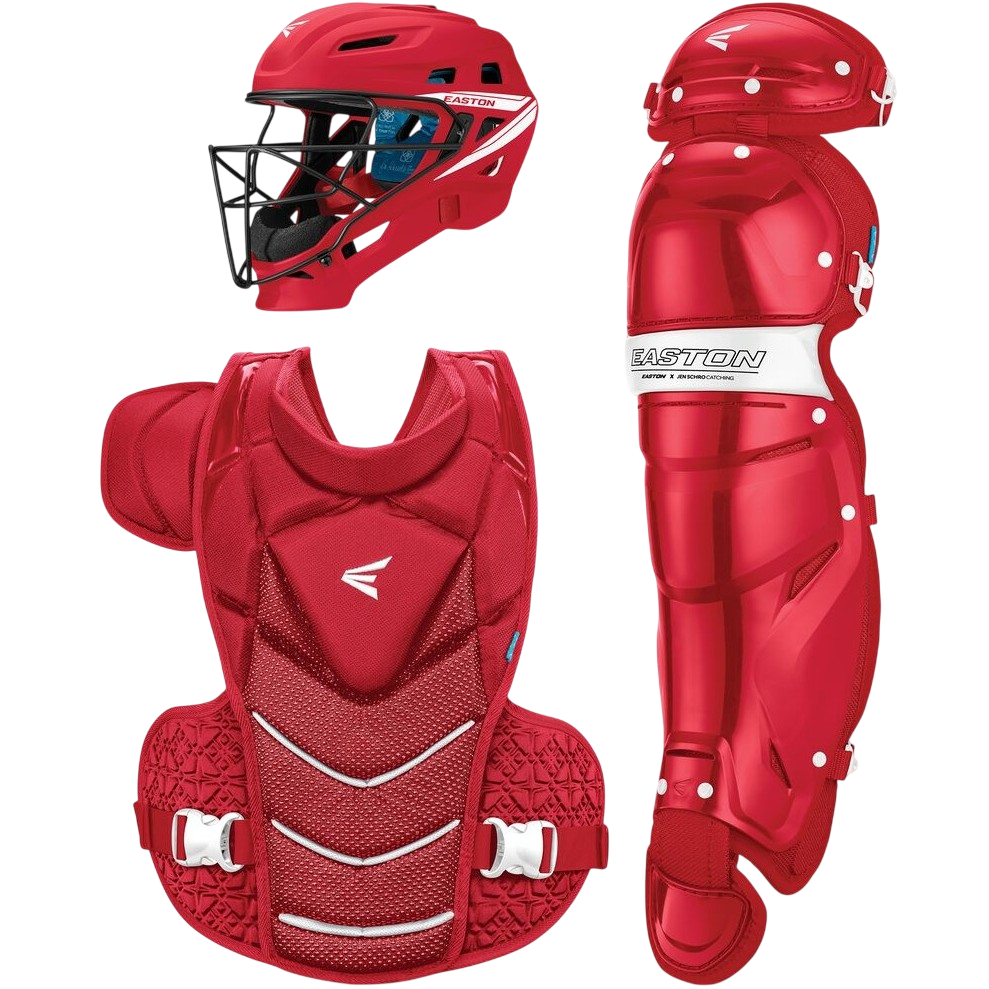 Easton X Jen Schro the Very Best Fastpitch Softball Catcher's Equipment Box Set