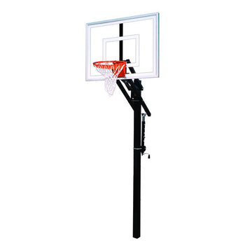 Jam™ Adjustable In-Ground Basketball Hoop by First Team