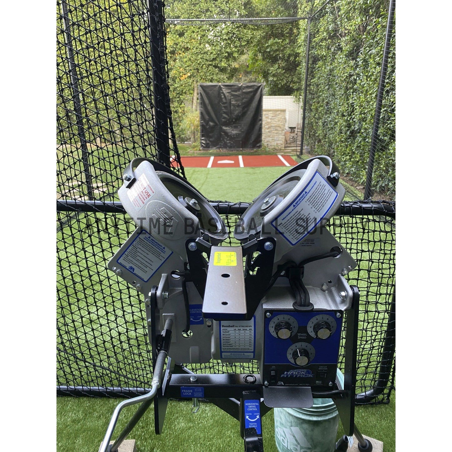 Jr. Hack Attack Baseball Pitching Machine
