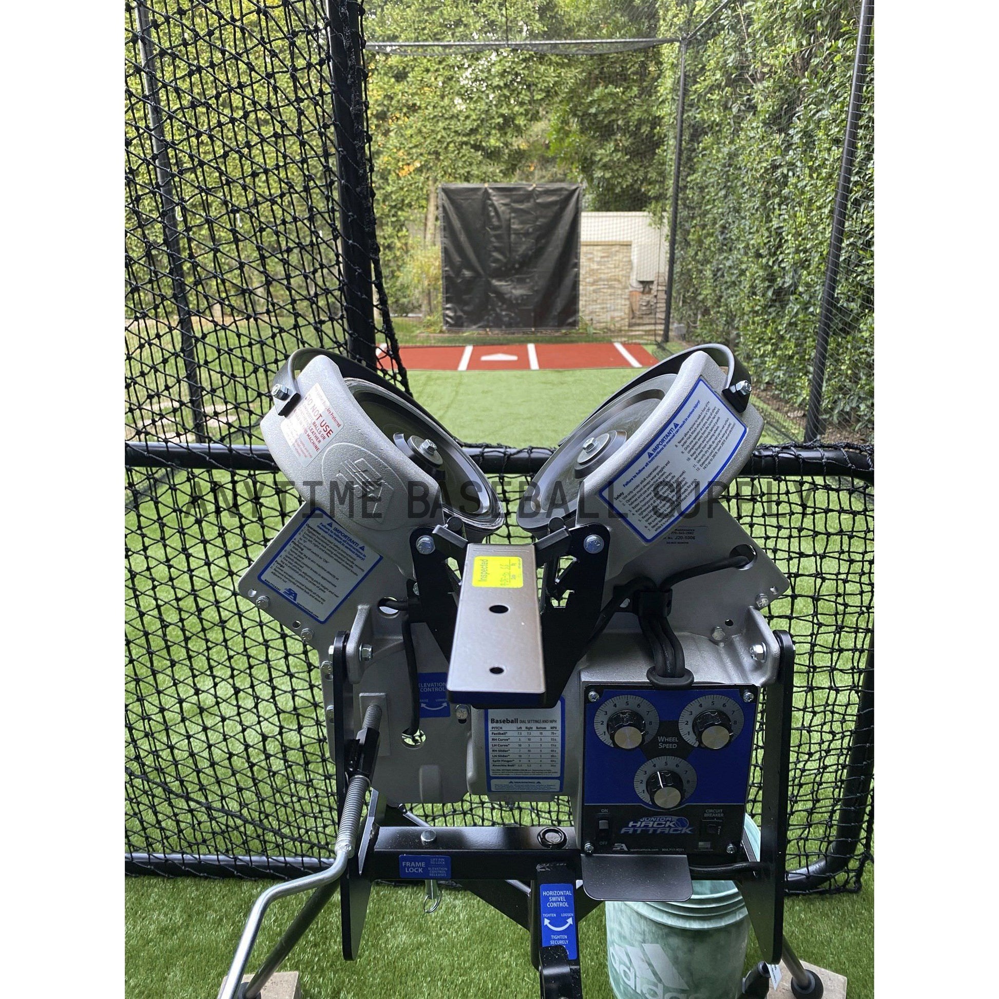 Jr. Hack Attack Baseball Pitching Machine