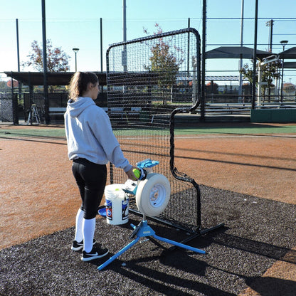 Softball Protective C-Shaped Screen