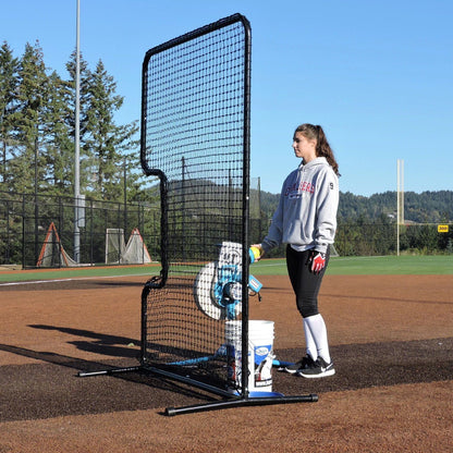 Softball Protective C-Shaped Screen