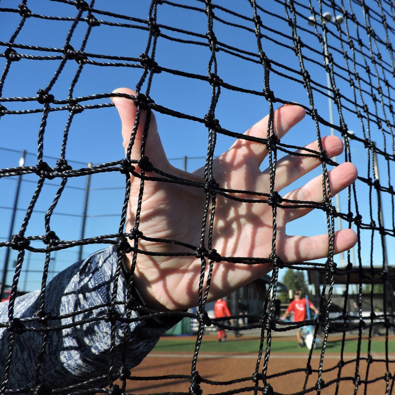 Softball Protective C-Shaped Screen