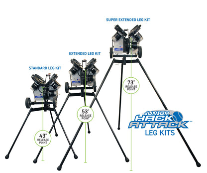 Extended Leg Kits for BASEBALL Pitching Machines by Sports Attack