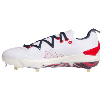 adidas adizero Electric+ 2.0 USA Metal Baseball Cleats: KK1071