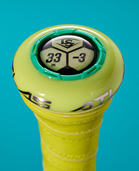 2026 Louisville Slugger Atlas Hybrid Green (-3) BBCOR Baseball Bat: WBL4231010