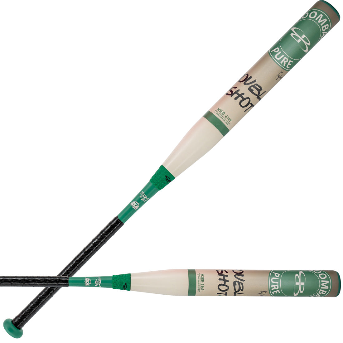 Boombah Pure Kylee Studioso Signature "Double Shot" Nuke Load 13" Endloaded Slowpitch Softball Bat: M3B0-6149