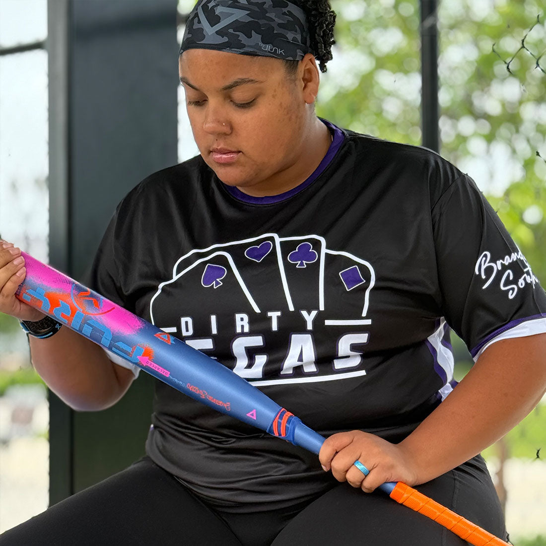 2026 Axe Fury Justine Smith 12" Balanced USSSA Slowpitch Softball Bat: L154QJ-FLR