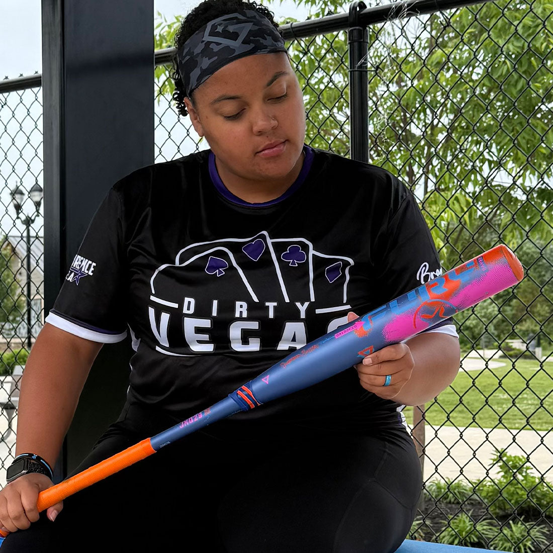 2026 Axe Fury Justine Smith 12" Balanced USSSA Slowpitch Softball Bat: L154QJ-FLR