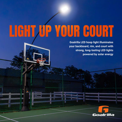 Solar LED Basketball Hoop Light