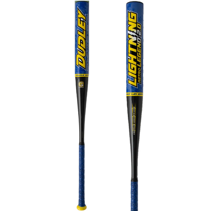 2026 Dudley Lightning Legend Retro 2.0 12" End Loaded Senior Slowpitch Softball Bat: LLESP2R