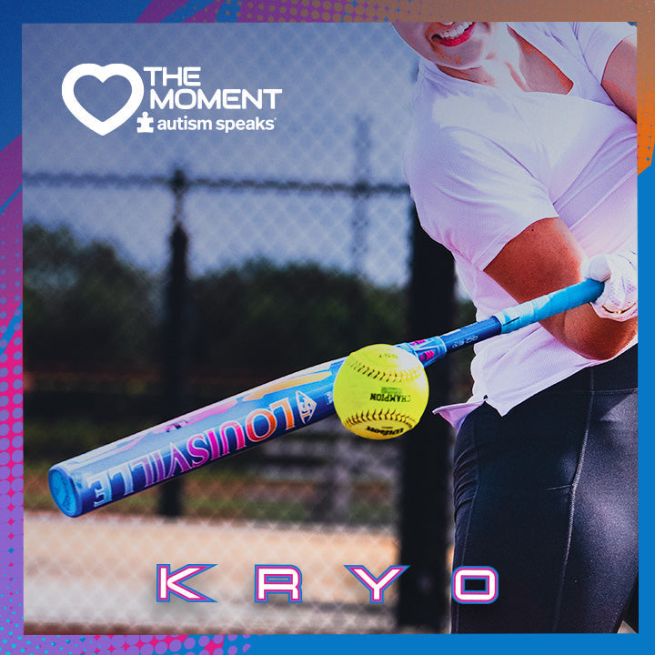 2026 Louisville Slugger Kryo Love the Moment (-10) Fastpitch Softball Bat: WBL4187010