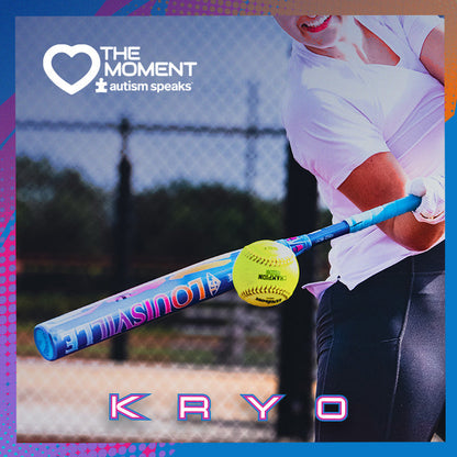 2026 Louisville Slugger Kryo Love the Moment (-10) Fastpitch Softball Bat: WBL4187010