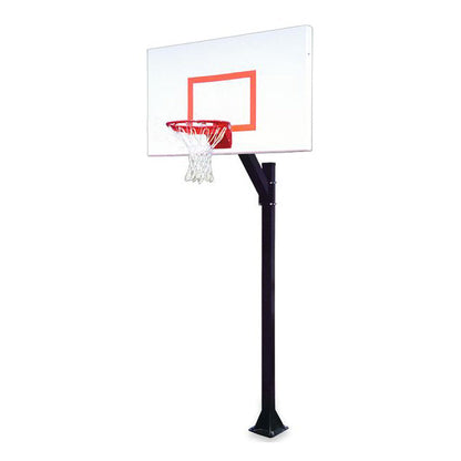 Legacy™ Fixed-Height In-Ground Bolt-Down Basketball Hoop by First Team