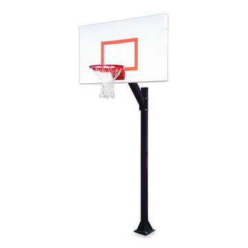 Legacy™ Fixed-Height In-Ground Bolt-Down Basketball Hoop by First Team