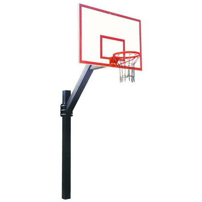 Legend™ Fixed-Height In-Ground Basketball Hoop by First Team