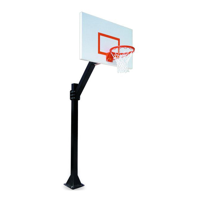 Legend™ Jr. Fixed-Height Bolt-Down In-Ground Basketball Hoop by First Team