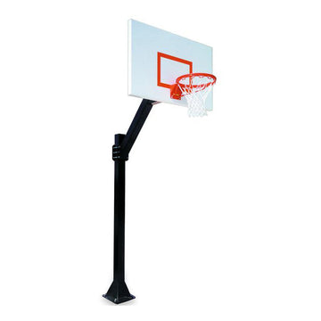 Legend™ Jr. Fixed-Height Bolt-Down In-Ground Basketball Hoop by First Team
