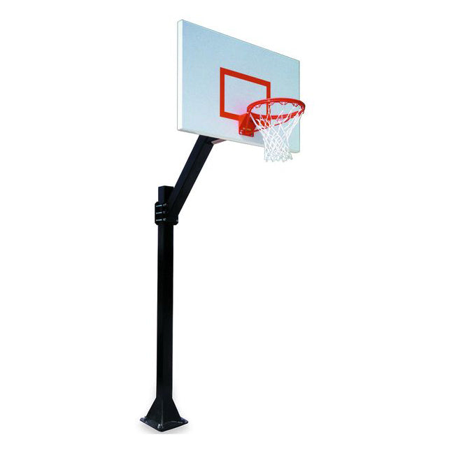 Legend™ Jr. Fixed-Height Bolt-Down In-Ground Basketball Hoop by First Team