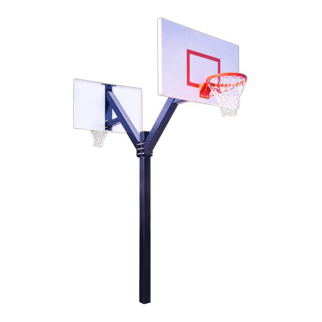 Legend™ Jr. Fixed-Height In-Ground Basketball Hoop by First Team