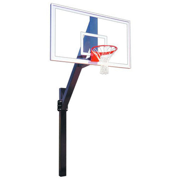 Legend™ Fixed-Height In-Ground Basketball Hoop by First Team