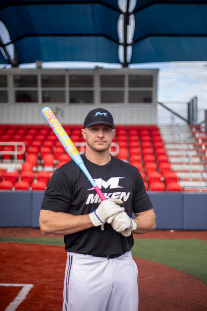 2026 Miken KP23 Neon 2-Piece Maxload USA/ASA Slowpitch Softball Bat - MSA6NKPL